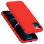 Coque pour apple iphone 13 pro en liquid red housse de protection �tui en silicone tpu flexible - neuf ...
