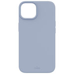 Coque apple iphone 14 plus silicone icon compatible magsafe bleue puro - neuf