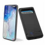 Coque batterie chargeur pour samsung galaxy s10 power bank 6000mah secours slim (noir) - neuf