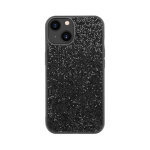 Coque bling strass pour apple iphone 13, minuit noir - neuf
