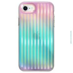 Coque holographique ciel ros� compatible apple iphone 7 iphone 8 iphone se 2020 iphone se 2022 - neuf ...