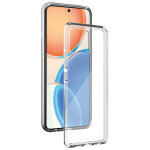 Coque honor x8 silisoft souple transparente bigben - neuf