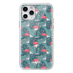 Coque hybride flamant rose tropical pour apple iphone 11 pro - neuf