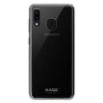 Coque hybride invisible pour samsung galaxy a20 2019, transparente - neuf