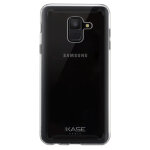 Coque hybride invisible pour samsung galaxy a6 (2018), transparent - neuf