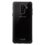 Coque hybride invisible pour samsung galaxy a6 + 2018, transparente - neuf