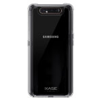 Coque hybride invisible pour samsung galaxy a80 2019, transparent - neuf