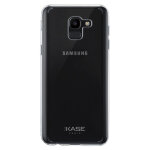 Coque hybride invisible pour samsung galaxy j6 2018, transparente - neuf