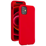 Coque iphone 12 mini silicone softtouch rouge bigben - neuf Coque iphone 12 mini silicone softtouch rouge bigben - neuf
