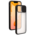 Coque iphone 12 pro max slide contour noir bigben - neuf