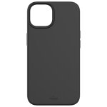 Coque iphone 14 silicone icon compatible magsafe noire puro - neuf