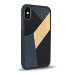Coque iphone x - l'eclat bleu - neuf