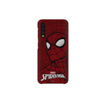 Coque marvel spider - man smart cover pour galaxy a50 rouge - reconditionn�