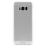 Coque mesh pour samsung galaxy s8 + , argent - neuf