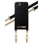 Coque necklace croco bandoulière pour apple iphone 6 / 7 / 8 / se / se22 - noir - neuf Coque necklace croco bandoulière pour apple iphone 6 / 7 / 8 / se / se22 - noir - neuf