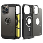 Coque de protection spigen acs04984. pour apple iphone 14 pro polycarbonate, gris - neuf