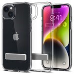 Coque de protection spigen acs05051. pour apple iphone 14 polycarbonate, transparent - neuf