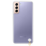 Coque renforc�e clear protective contour blanc pour samsung g s21 + 5g samsung - reconditionn�