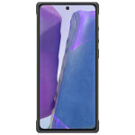 Coque renforce avec fonction stand pour galaxy note 20 argent - neuf