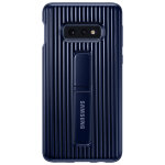Coque renforc�e avec fonction stand pour galaxy s10e bleu marine - neuf