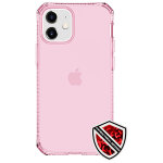 Coque renforc�e iphone 12 mini spectrum clear rose itskins - neuf