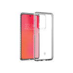 Coque renforc�e samsung g s20 ultra life garantie � vie transparente force case - neuf