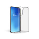 Coque renforc�e samsung g s22 + 5g air garantie � vie transparente force case - neuf