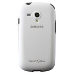Coque samsung efc - 1m7bw blanche pour galaxy s3 mini i8190 - neuf