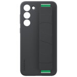 Coque samsung g s23 + 5g silicone avec lanière noire samsung - neuf Coque samsung g s23 + 5g silicone avec lanière noire samsung - neuf