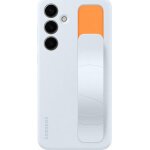 Coque samsung g s24 + silicone avec lani�re bleu polaire samsung - neuf