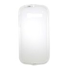 Coque silicone unie compatible givr� blanc alcatel one touch pop c9 - neuf