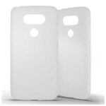 Coque silicone unie compatible givr� blanc lg g5 - neuf