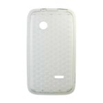 Coque silicone unie compatible givr blanc sony xperia tipo - neuf