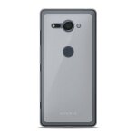 Coque silicone unie compatible givré blanc sony xperia xz2 compact - neuf Coque silicone unie compatible givré blanc sony xperia xz2 compact - neuf