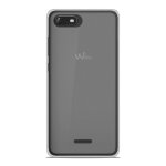 Coque silicone unie compatible givr� blanc wiko tommy 3 - neuf