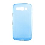 Coque silicone unie compatible givr� bleu ciel alcatel one touch pop c9 - neuf