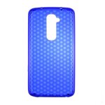 Coque silicone unie compatible givr bleu lg optimus g2 - neuf