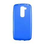 Coque silicone unie compatible givr bleu lg optimus g2 mini - neuf