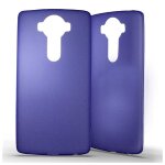 Coque silicone unie compatible givr� bleu lg v10 - neuf
