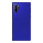 Coque silicone unie compatible givr� bleu samsung galaxy note 10 plus - neuf