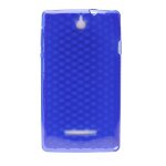 Coque silicone unie compatible givré bleu sony xperia e - neuf Coque silicone unie compatible givré bleu sony xperia e - neuf