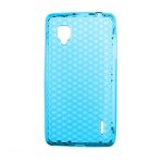 Coque silicone unie compatible givr bleu turquoise lg optimus g - neuf