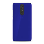 Coque silicone unie compatible givr� bleu wiko view prime - neuf