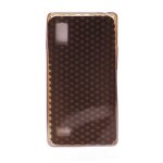 Coque silicone unie compatible givré noir lg optimus l9 - neuf Coque silicone unie compatible givré noir lg optimus l9 - neuf
