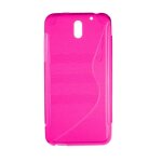 Coque silicone unie compatible givré rose htc desire 610 - neuf Coque silicone unie compatible givré rose htc desire 610 - neuf