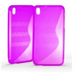 Coque silicone unie compatible givré rose htc desire 816 - neuf Coque silicone unie compatible givré rose htc desire 816 - neuf