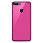 Coque silicone unie compatible givr� rose huawei honor 9 lite - neuf