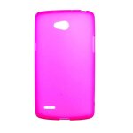 Coque silicone unie compatible givr� rose lg l80 - neuf