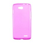 Coque silicone unie compatible givr� rose lg l90 - neuf