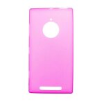 Coque silicone unie compatible givré rose nokia lumia 830 - neuf Coque silicone unie compatible givré rose nokia lumia 830 - neuf